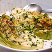 Billede af bagt hjertesalat.