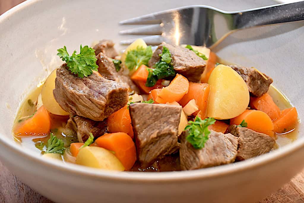 Billede af serveringsforslag til bondegryde.