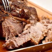 Billede af braiseret nakkefilet.