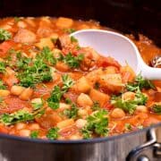 Billede af krydret gryderet.