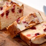 Billede af tranebærkage.