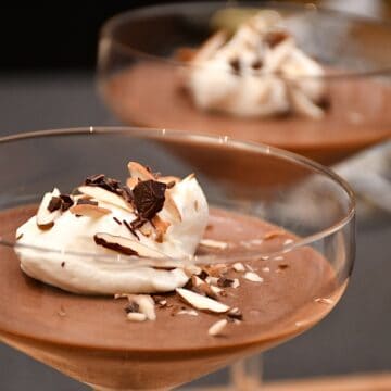 Gammeldags chokolademousse med fløde