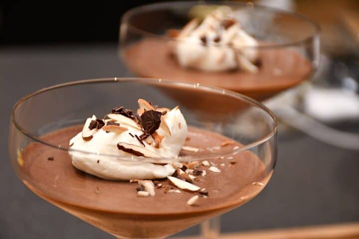 Gammeldags chokolademousse med fløde