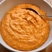 Billede af romesco sauce.