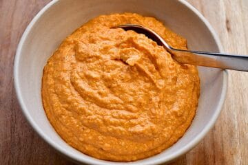 Billede af romesco sauce.