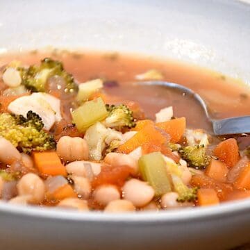 Billede af bønnesuppe.