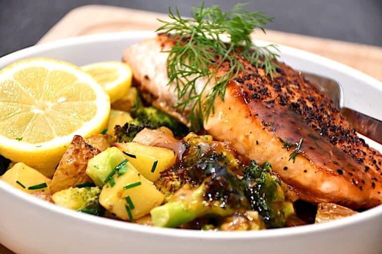 Billede af citronlaks.