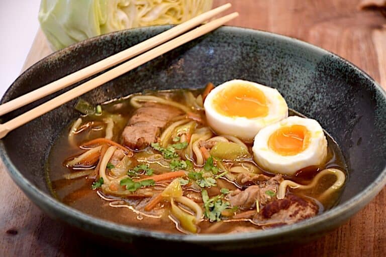 Billede af nem ramen med mørbrad.