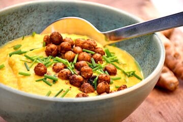 Billede af kikærtesuppe.