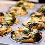 Billede af broccolimuffins.