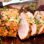Billede af grillet skinkemignon.