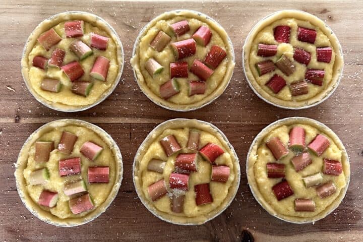 Rabarbermazarin 6 stk