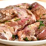 Billede af ramsløgsmarinade.