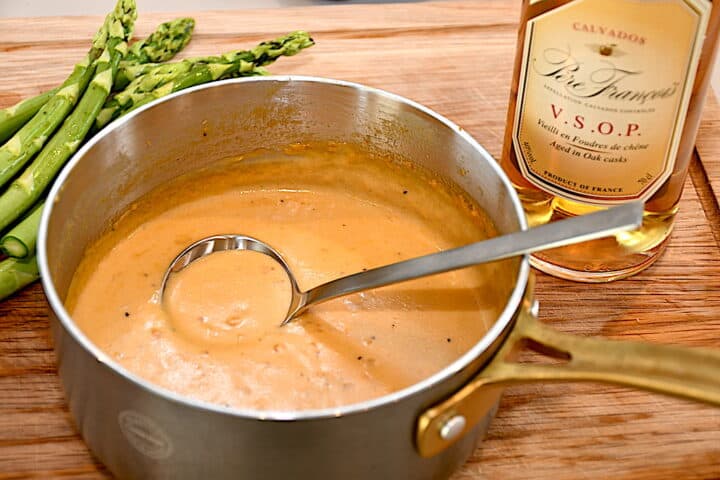 Billede af Sauce calvados.