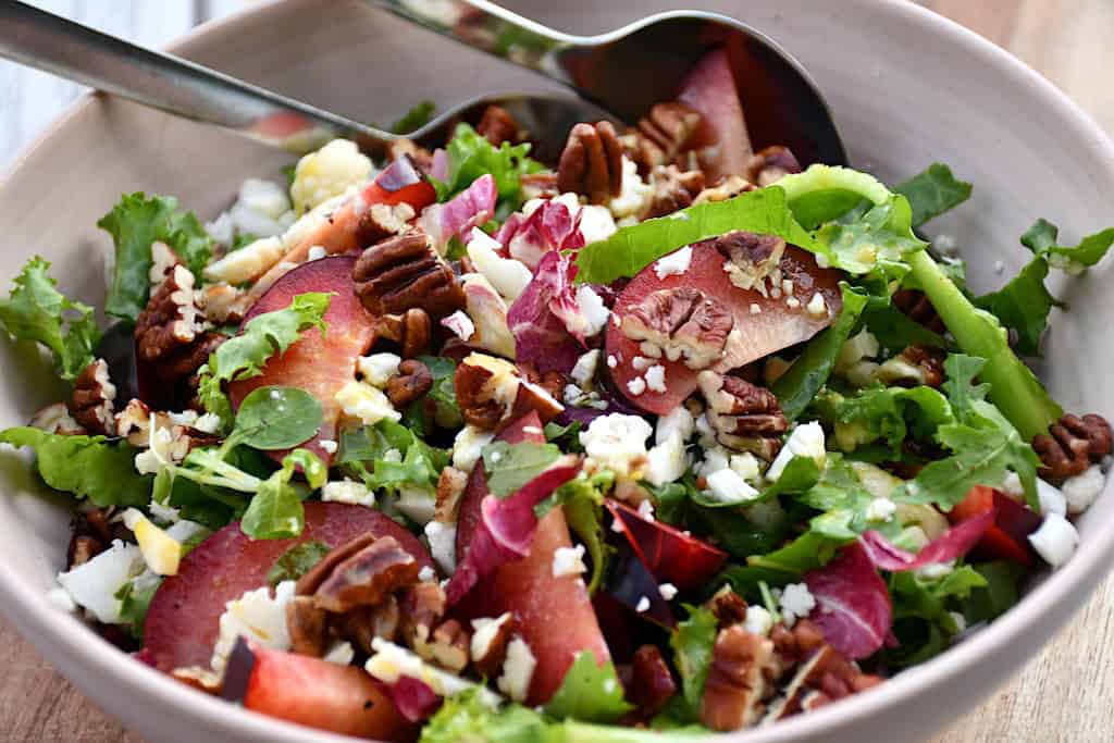 Billede af blommesalat