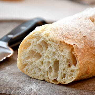 Billede med Caputo brød.
