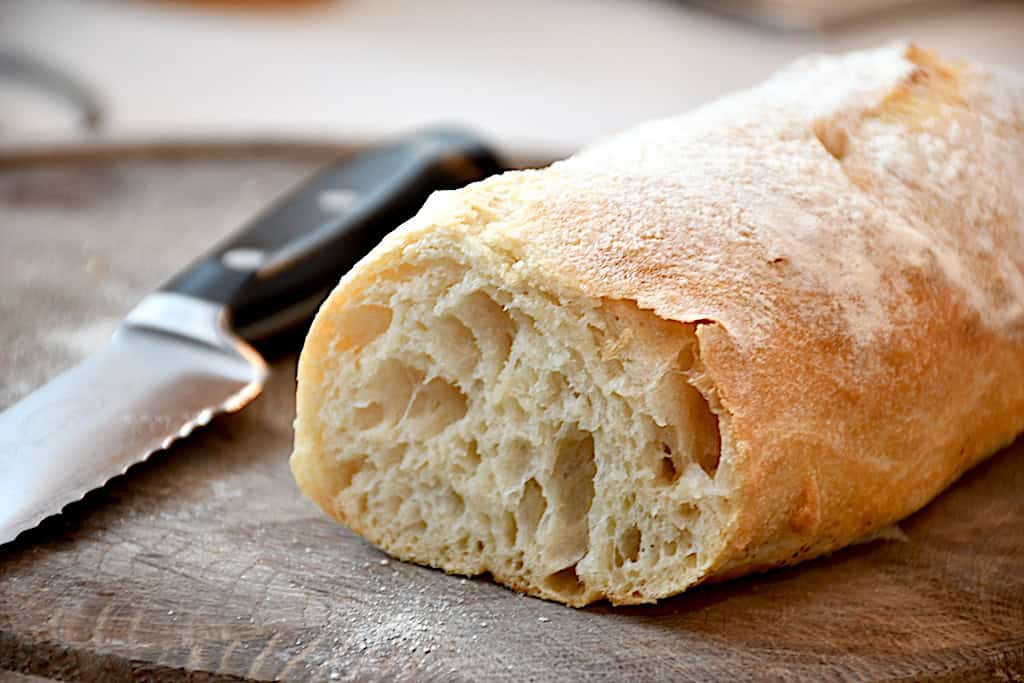 Billede med Caputo brød.