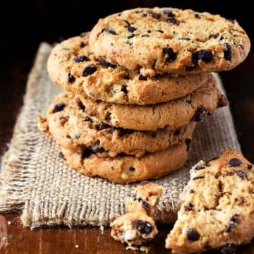 Cookies med chokolade og fyld