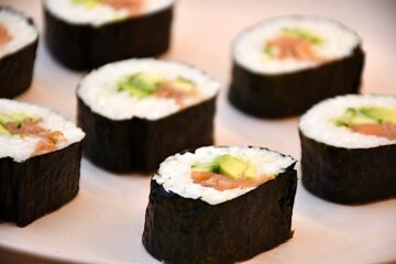 sushi stykker